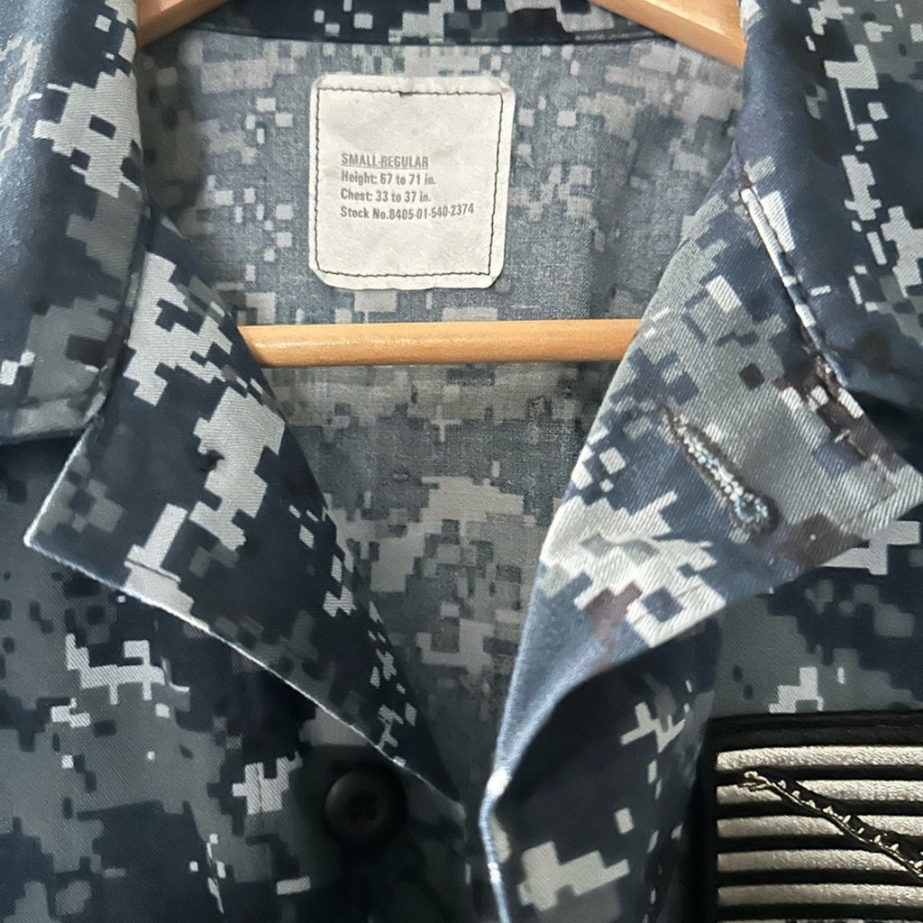 Navy Jacket Utility Style S/M