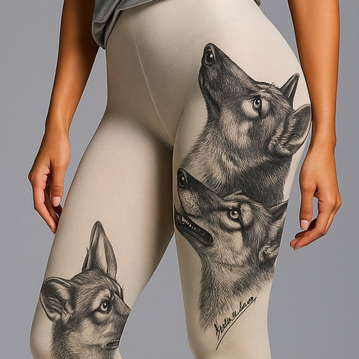 Graphical Art Tights