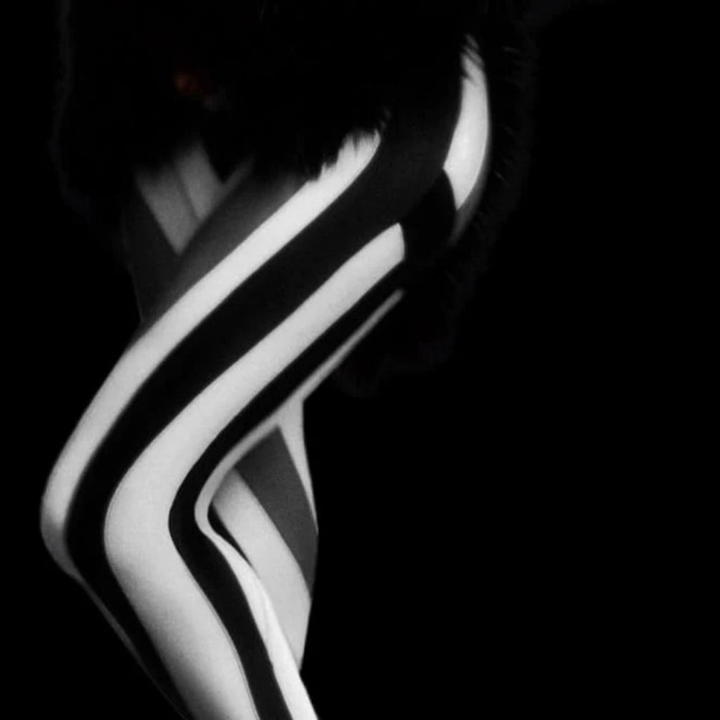 Women's Black/White Tights