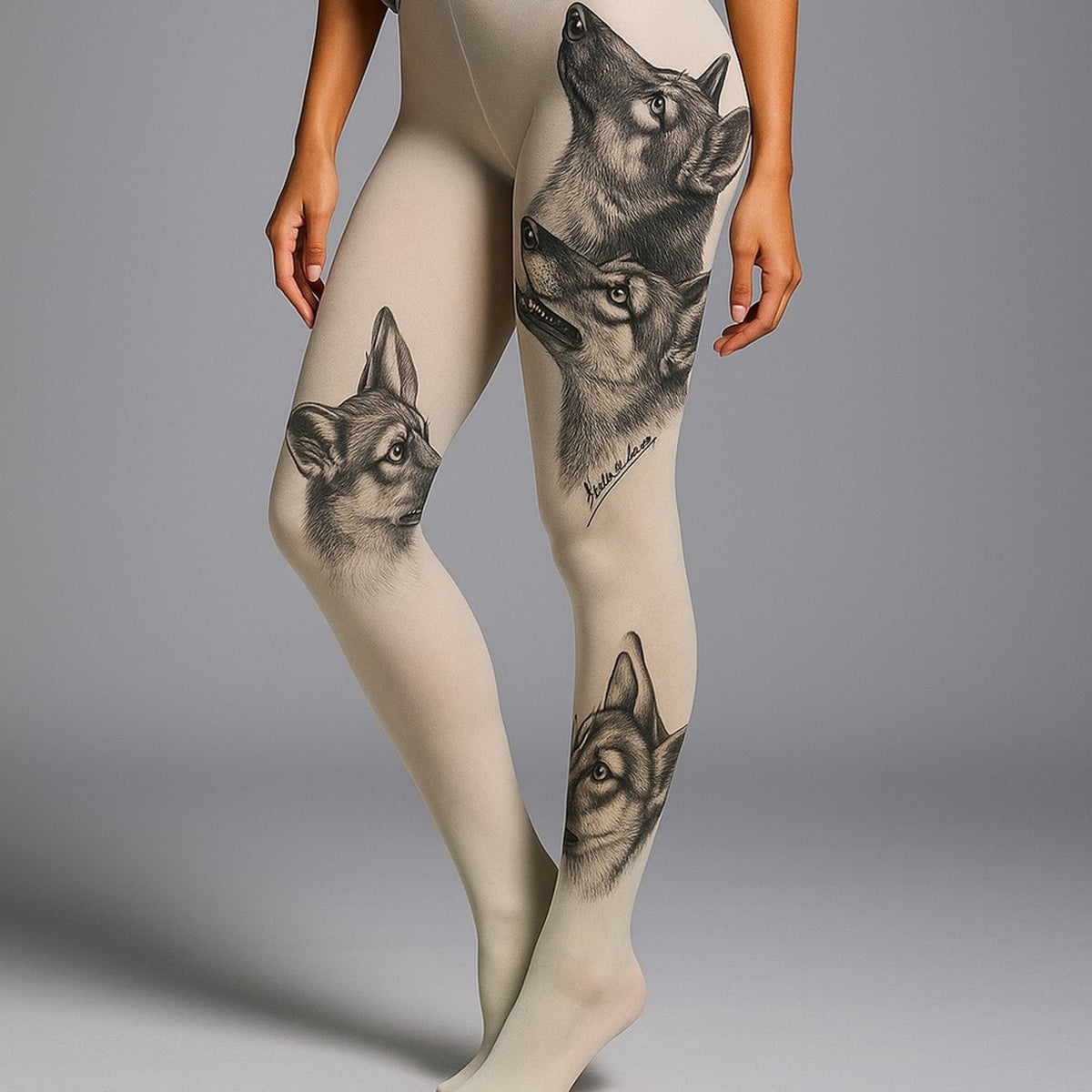 Graphical Art Tights