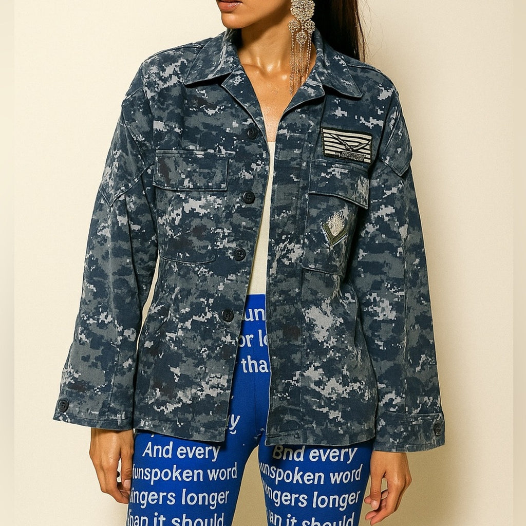 Navy Jacket Utility Style S/M